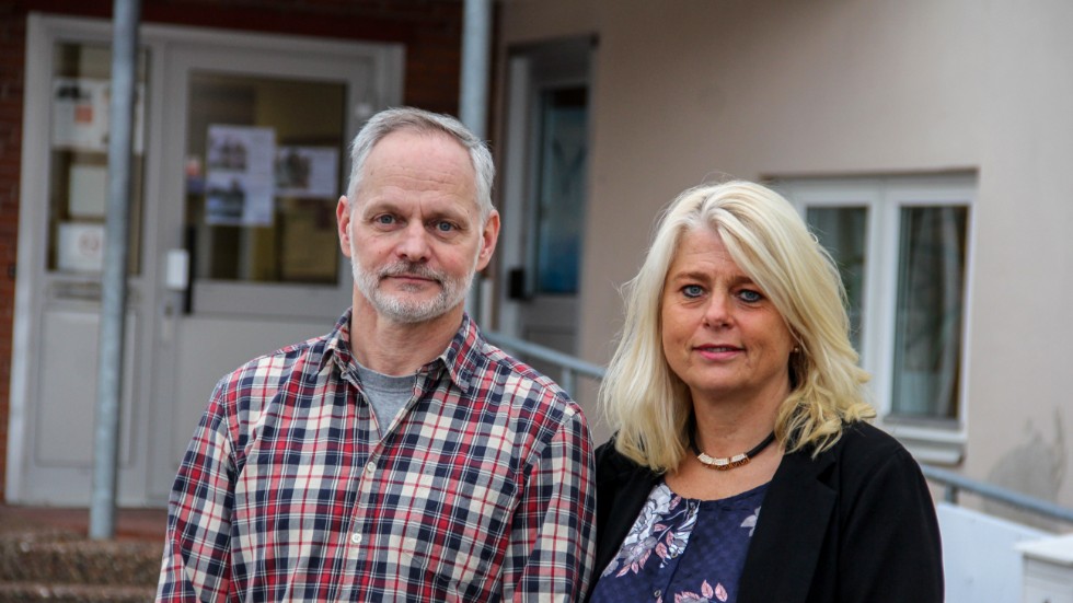 Tomas Hansson jobbar som pedagog på Heby kommun och Camilla Gunnarsson är rektor för Centrum för livslångt lärande.