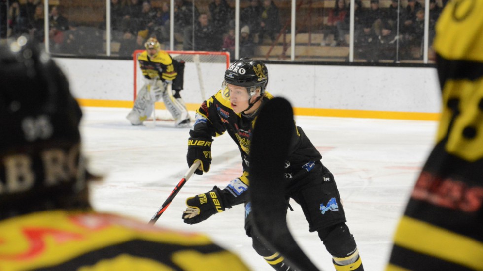 Herman Johansson har bäst +/- i Vimmerby Hockey.