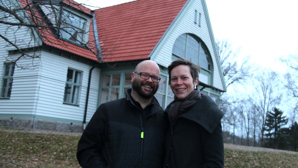 Sedan hösten 2018 har Linköpingsparet Peter och Stina Garvin tagit sig an Rimforsavillan Björksund.