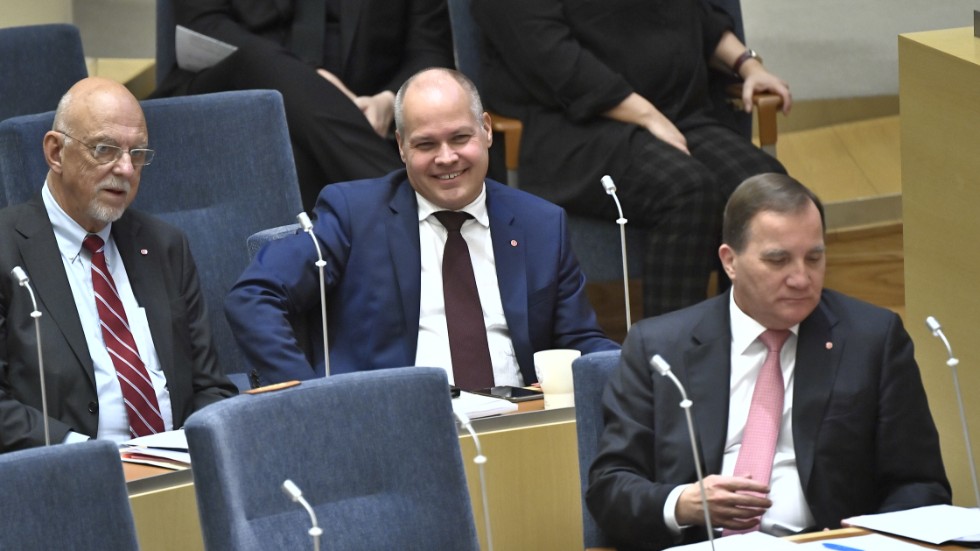 I onsdags var det EU-debatt i riksdagen. EU-minister Hans Dahlgren, justitie- och migrationsminister Morgan Johansson och statsminister Stefan Löfven fanns på plats.