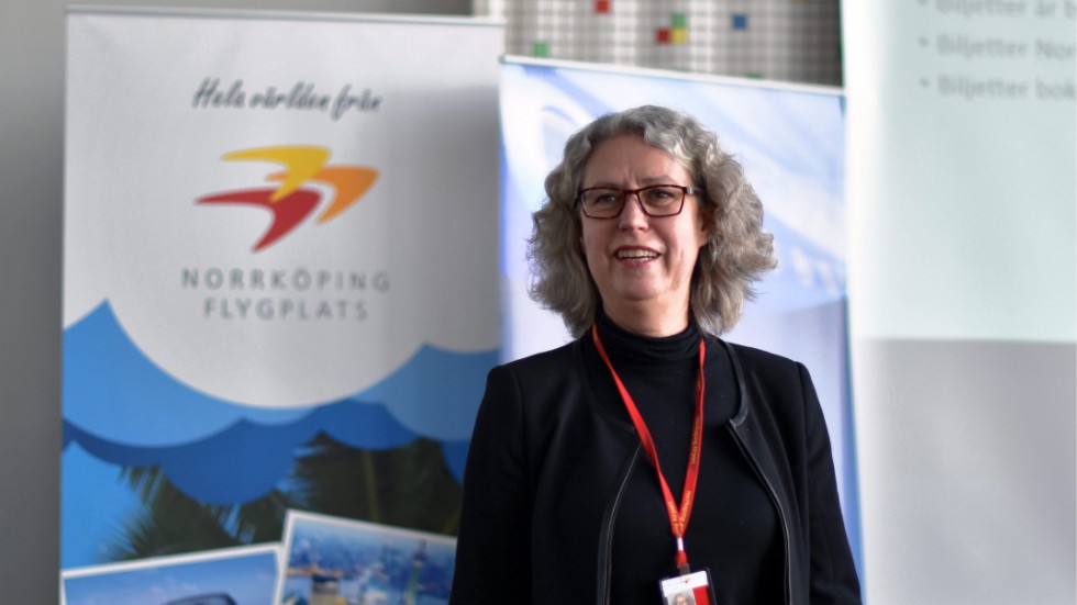 Förre vd:n för Norrköping Airport Mari Torstensson är nu projektledare för "Grön flygplats" som ska arbeta för ett miljövänligt flyg.