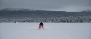 Väder: Mulet med snöfall i länet