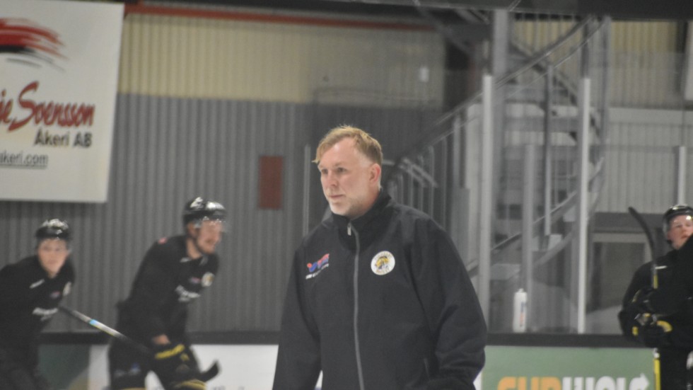 Peter Nordström vill se ett bättre Vimmerby Hockey när man möter Nybro.