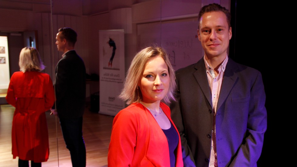 Sofie Larsson och Mikael Sjöberg är de hos Tierps kommun som ligger bakom projektet "Dansa utan krav" där tjejer med tecken på psykisk ohälsa har möjlighet att delta.