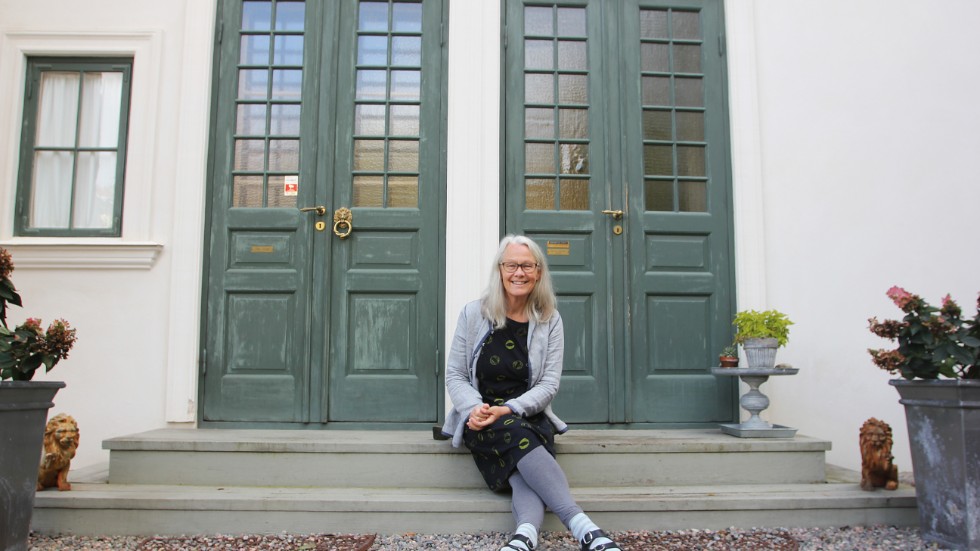 Catharina Nordh stortrivs i Flen och vill vara med och bidra i ortens utveckling. 