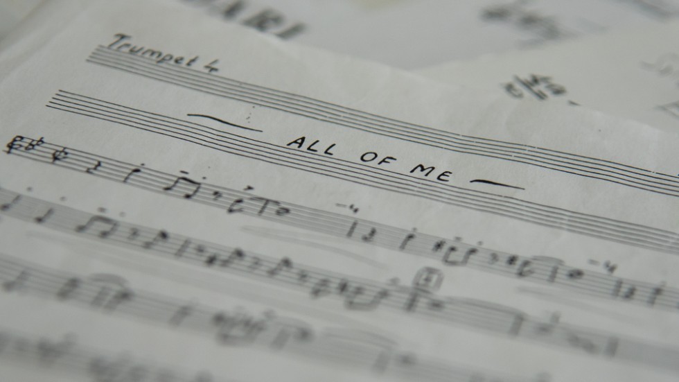 ”All of me” är en av låtarna som framförs av Oskarshamn big band.