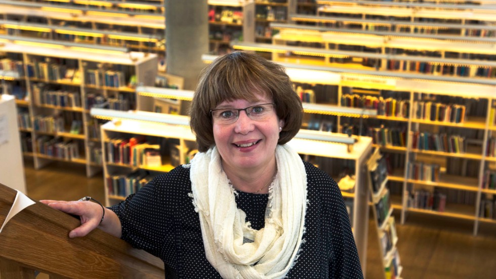 Lena Axelsson hoppas kunna ha en ny bibliotekschef på plats så snart som möjligt.