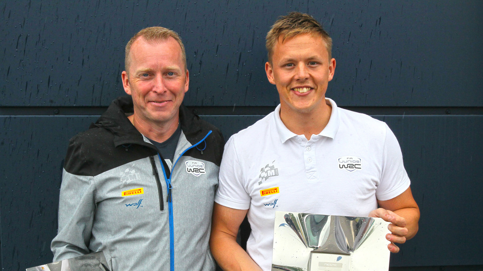 Henrik Appelskog och Tom Kristensson slutade tvåa i junior-VM efter att tagit samma placering i tävlingen i Wales.