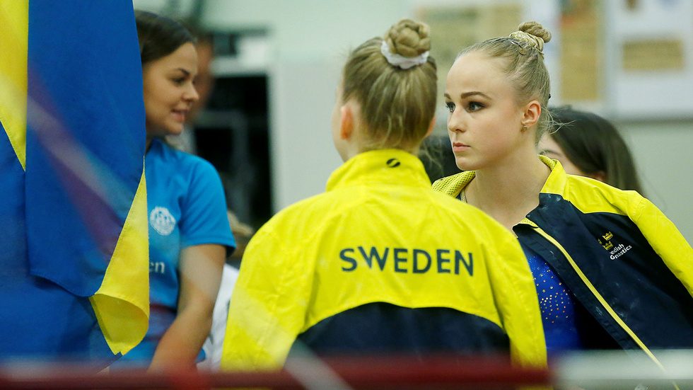 Eskilstunagymnasten Jonna Adlerteg är på god väg att ta plats i nästa års OS som går i Tokyo.