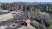 Personal löpte stundtals risk i skogsbranden
