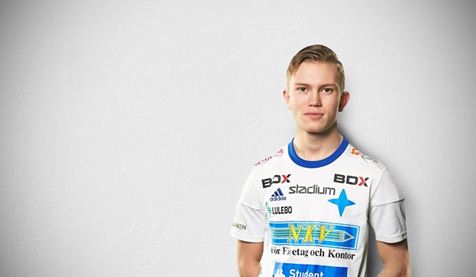 Axel Olsson har förlängt sitt kontrakt med IFK Luleå. 