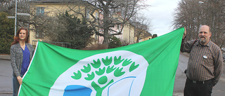 Motalaskola flaggar grönt för miljön