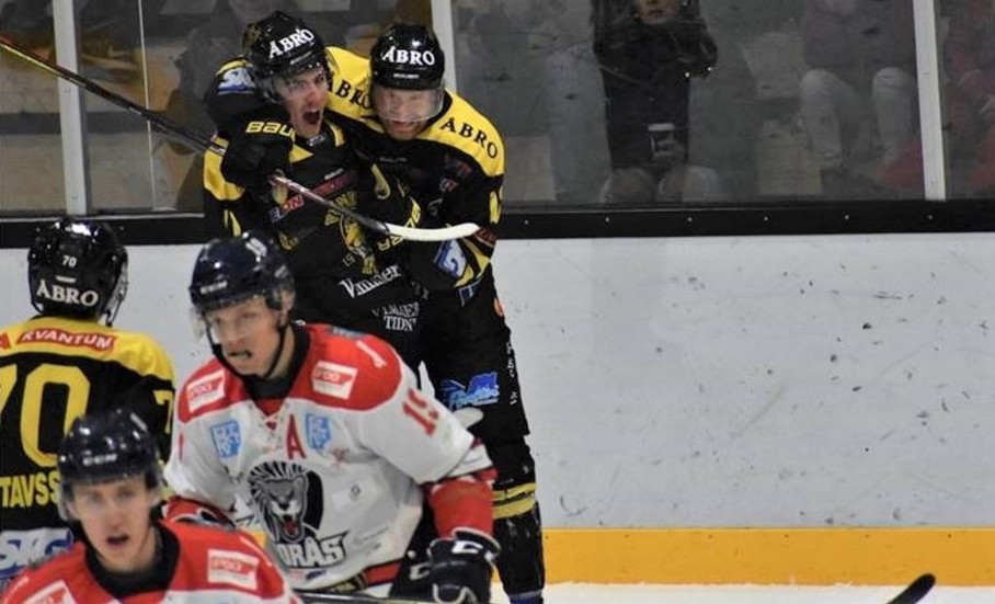 VH vann en match och förlorade en mot Borås i grundserien.