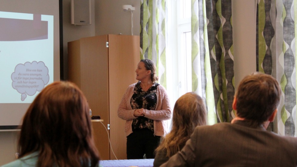 Paulina Bengtsson, grundare och samordnare på Novahuset, jobbar förebyggande mot sexuellt våld och ger stöd genom Novahuset. 