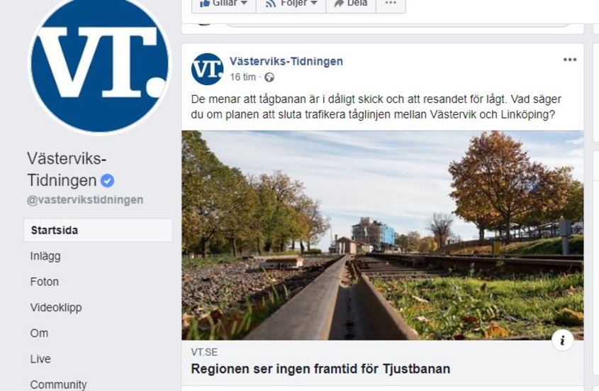 Gå in på Västerviks-Tidningens Facebooksida och följ debatten.
