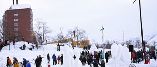 Vintern och snön firades i Kiruna