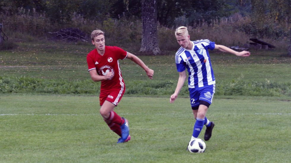 Tim Håvestam (höger) ansluter till Västerviks FF från IFK Västervik.