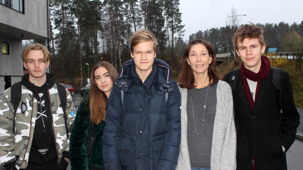 David Malm, Alma Höög, Gusten Lundberg, Annika Rumenius och Viktor Bark från Bergska gymnasiet har nyligen genomfört en projektresa till Norge.