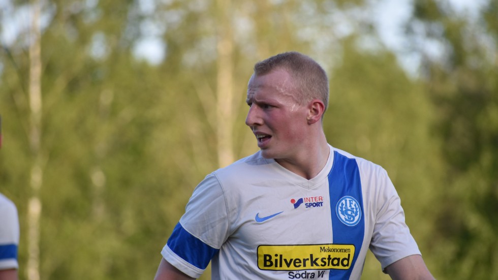 Adrian Mathiasson blev hjälte mot Storebro med matchens enda mål.