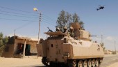 Dödlig attack mot militärfordon i norra Sinai