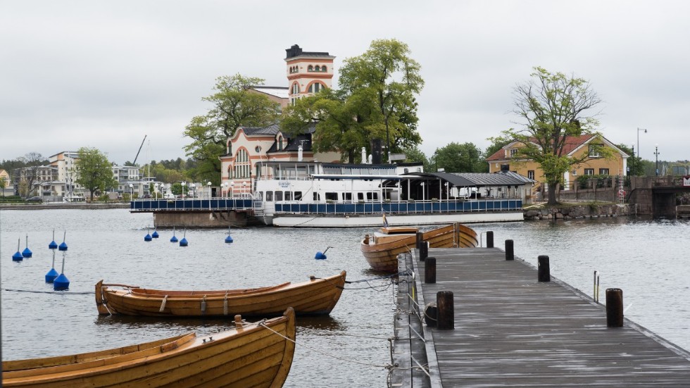 Restaurangbåten Simson har varit en del av Västerviks stadsbild sedan slutet av 1980-talet. 