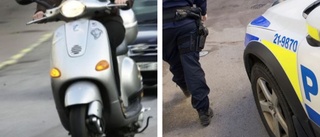 Polisen stoppade trimmad moped – upprättade anmälan om olovlig körning