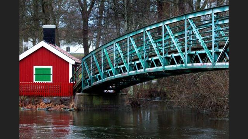 Den gamla Femöresbron, vid Brovaktarstugan.