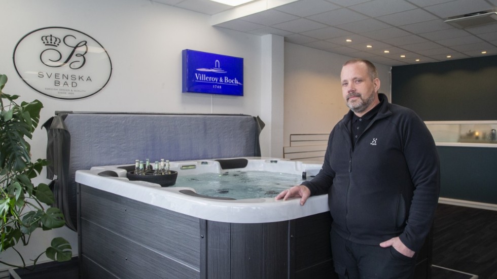 Aquae pool och spateknik har inlett ett treårigt samarbete med Svenska bad. De tar nu över all service i företaget, berättar Andreas Baudin. (Arkivbild)