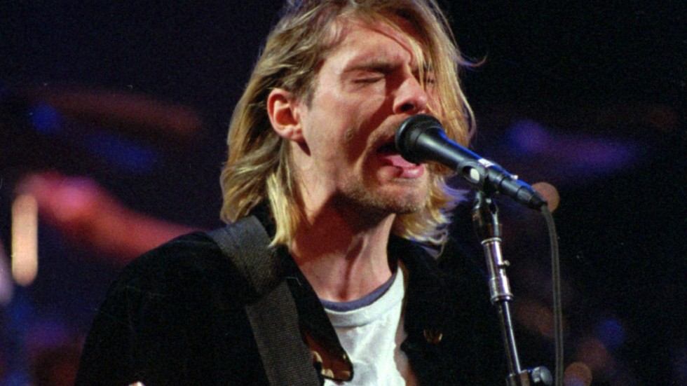 Kurt Cobain, här under en konsert i Seattle 1993.
