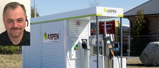 Ny pumpstation för miljöbränsle på Lövåsen