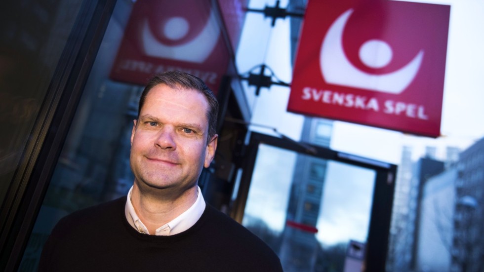 Patrik Hofbauer, vd på Svenska Spel, anser att regeringen föreslår fel åtgärder. Arkivbild.