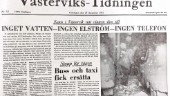 1971: Krisläge efter massivt snöfall – vattnet tog slut