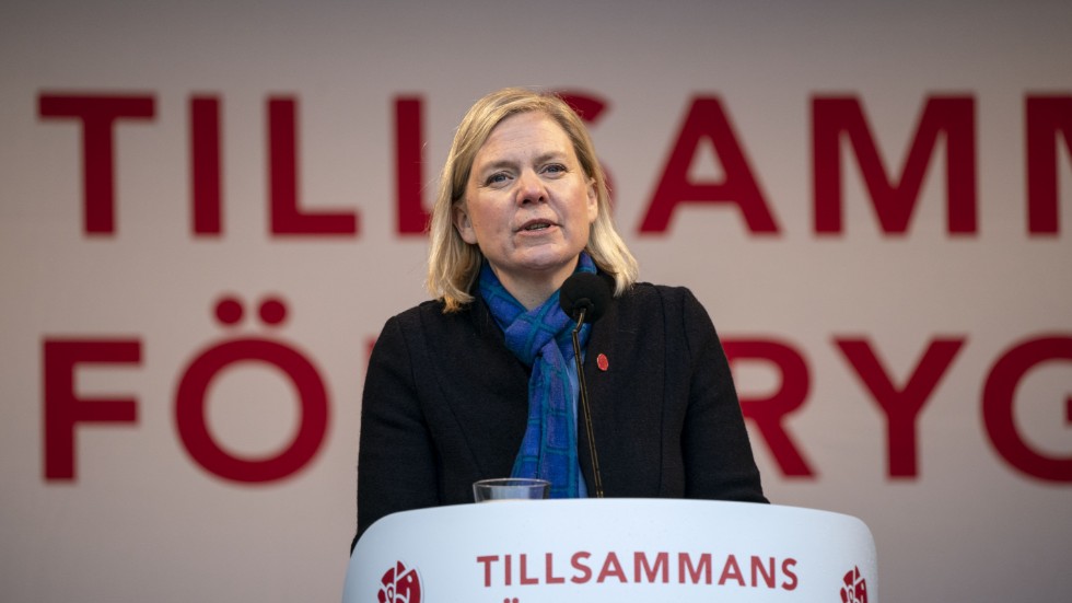 Finansminister Magdalena Andersson uttryckte sig olämpligt om förvaret.
