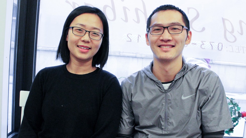 Lisa Pei och Kai Wong har bott nio år i Västervik, åtta år har de drivit Wong sushibar. Nu tar det steget över gatan och utökar.