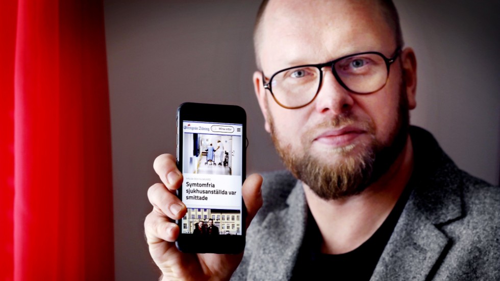 Nya Strengnäs Tidning-appen är både snabbare och enklare. Dessutom är inloggningen mer stabil, berättar Jens Werner, onlinechef.