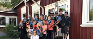 Tusentals lästa sidor firas med fest på Kvarsebo skola