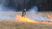 Vädervändningen – från gräsbrandsrisk till snöoväder: "Om man är ute och eldar är det bra att vara försiktig"