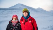 Grävde fram familjen ur snön med en wokpanna