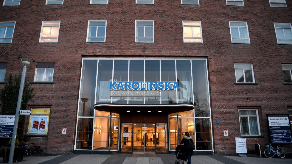 15 procent av de anställda på Karolinska universitetssjukhuset har eller har haft viruset. Arkivbild.