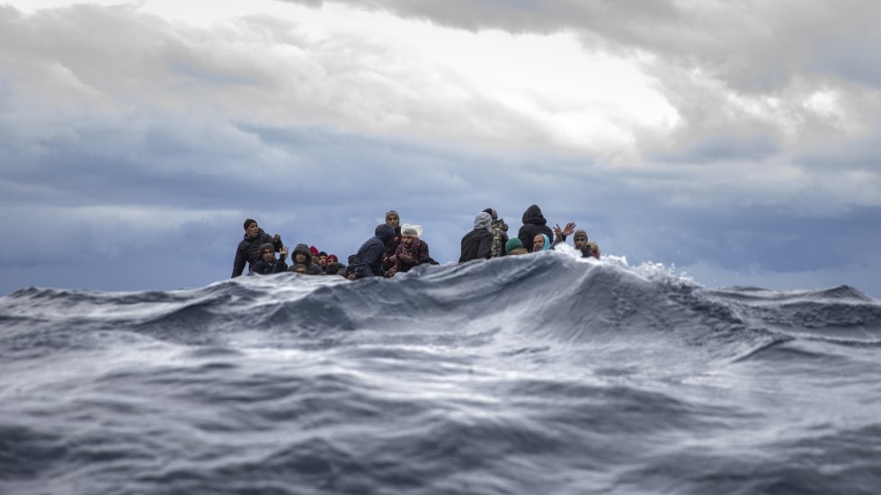 Närmare 400 migranter har stoppats i Medelhavet och återförts till Libyen i helgen. Arkivbild.