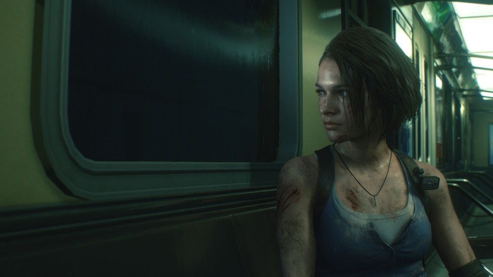 Spelaren tar kontrollen över Jill Valentine som försöker att överleva zombieapokalypsen. Pressbild.