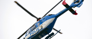 Stulen skoter hittades med helikopter