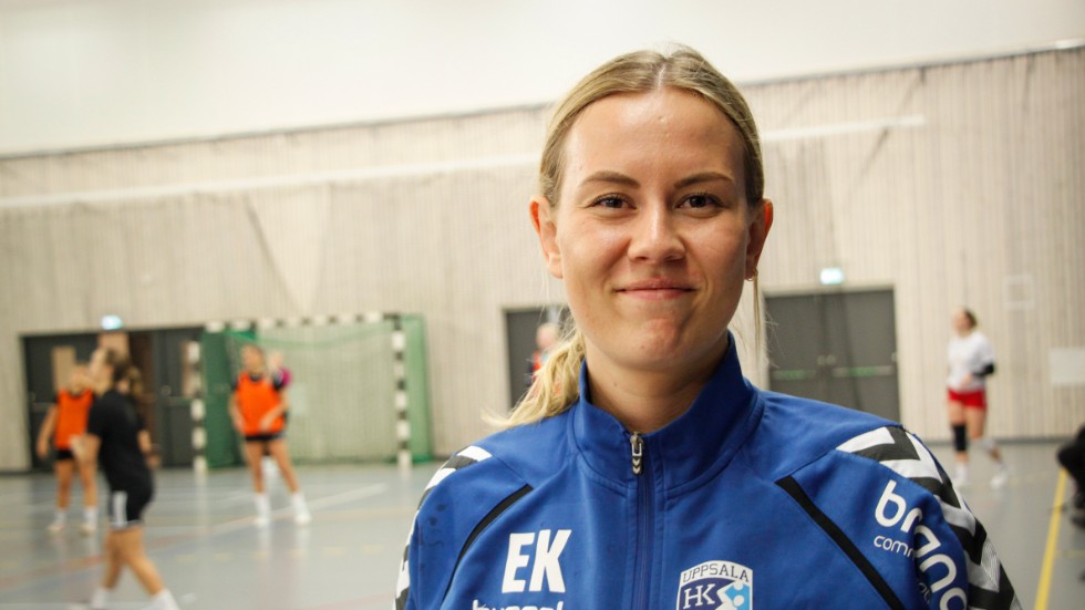 Ellen Kallbäck, lagkapten i Uppsala HK.