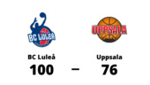 Seger för BC Luleå med 100-76 mot Uppsala