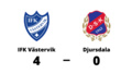IFK Västervik segrade mot Djursdala på Bökensved