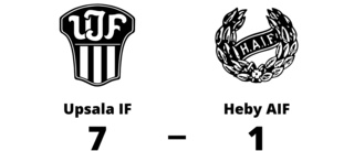 Bortaförlust för Heby AIF - 1-7 mot Upsala IF