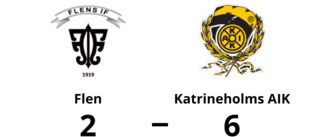 Flen föll med 2-6 mot Katrineholms AIK