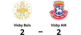 Oavgjort mellan Visby Bois och Visby AIK