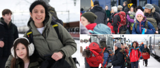 Fullastade passagerartåg anlände till Kiruna