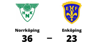 Enköping utklassat av Norrköping borta - med 23-36